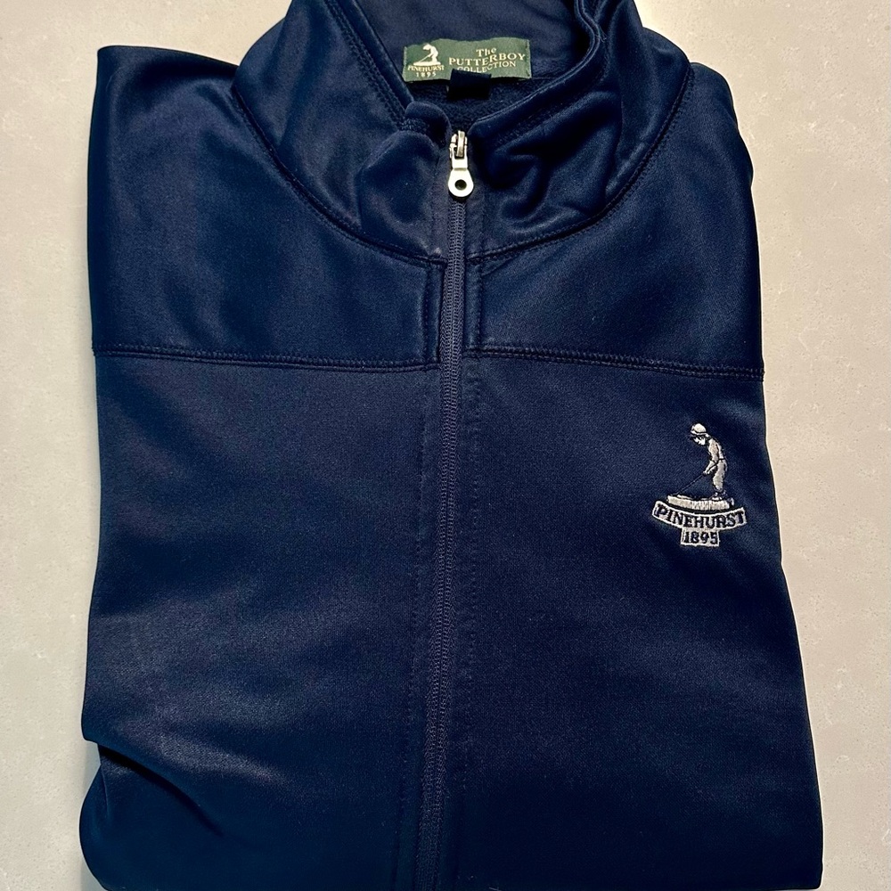 Men's Navy Pinehurst Golf Jacket